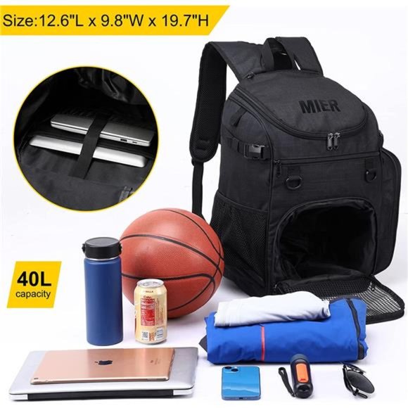 Bags Basketball Backpack Large Sports Bag For Men Women With Laptop